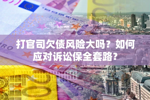北京打官司欠债风险大吗？如何应对诉讼保全套路？