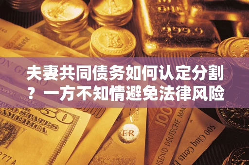 北京夫妻共同债务如何认定分割？一方不知情避免法律风险必看！